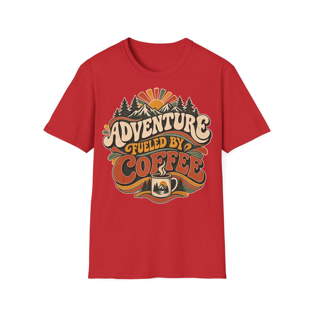 Adventure Fueled by Coffee T-Shirt