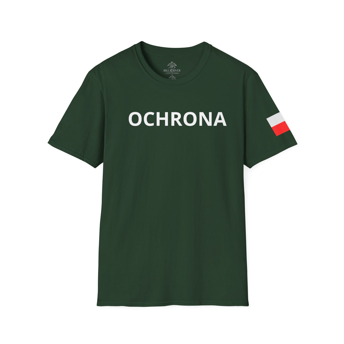 OCHRONA Security Tee – Polish Guard Logo Short Sleeve Shirt
