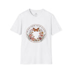 Copy of Bloom Where You’re Planted T-Shirt — Floral Butterfly Inspirational Tee