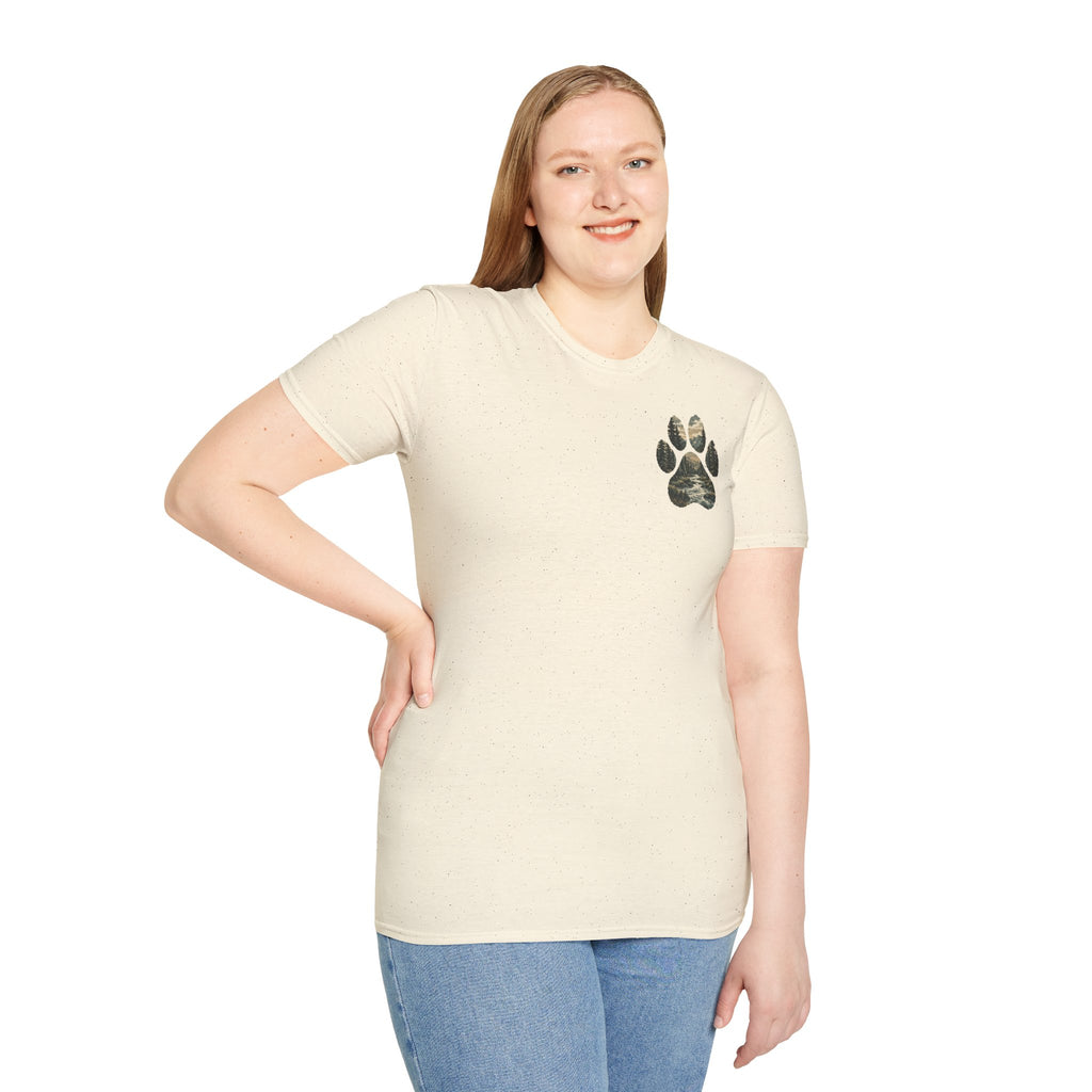Dog Paw Pocket Tee — "My Best Friend Has Paws" Graphic T-Shirt