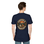 Coffee & Campfires T-Shirt — Vintage Outdoor Camping Graphic Tee