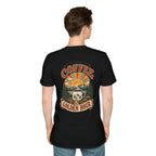 Coffee & Golden Hour T-Shirt — Fueled by Coffee Vintage Outdoor Graphic Tee