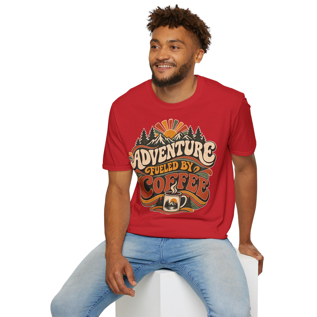 Adventure Fueled by Coffee T-Shirt