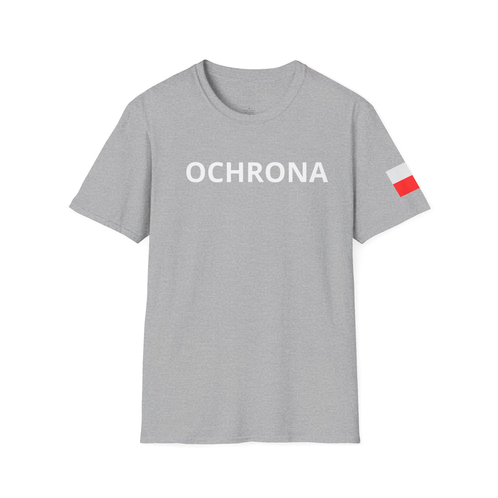 OCHRONA Security Tee – Polish Guard Logo Short Sleeve Shirt