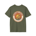 Golden Hour Dog T-Shirt — "Life Is Better With A Golden" Retro Paw Tee