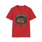 Called Not Perfect Camping T-Shirt – Christian Camping Campfire Design