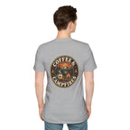 Coffee & Campfires T-Shirt — Vintage Outdoor Camping Graphic Tee