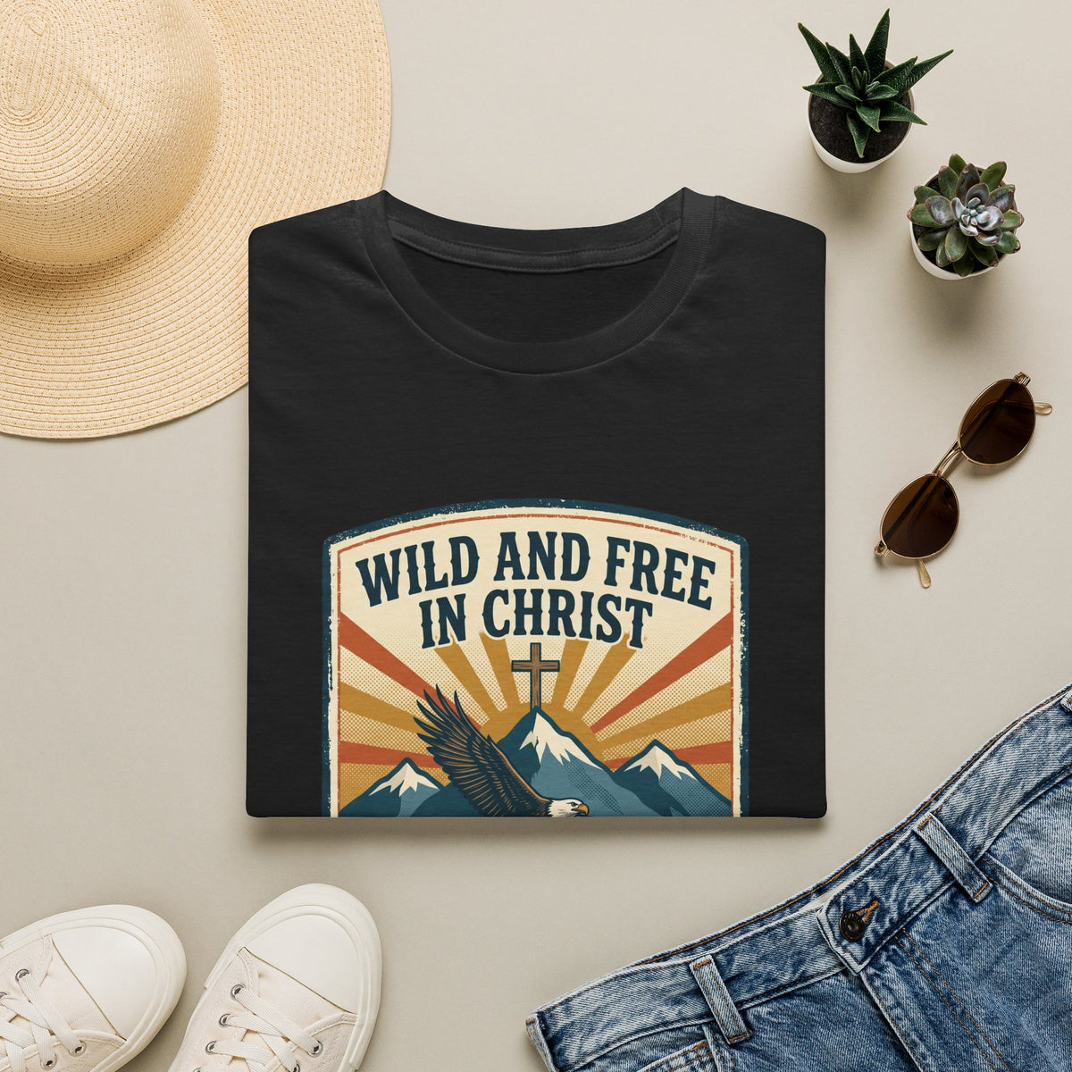 Koszulka Wild & Free in Christ
