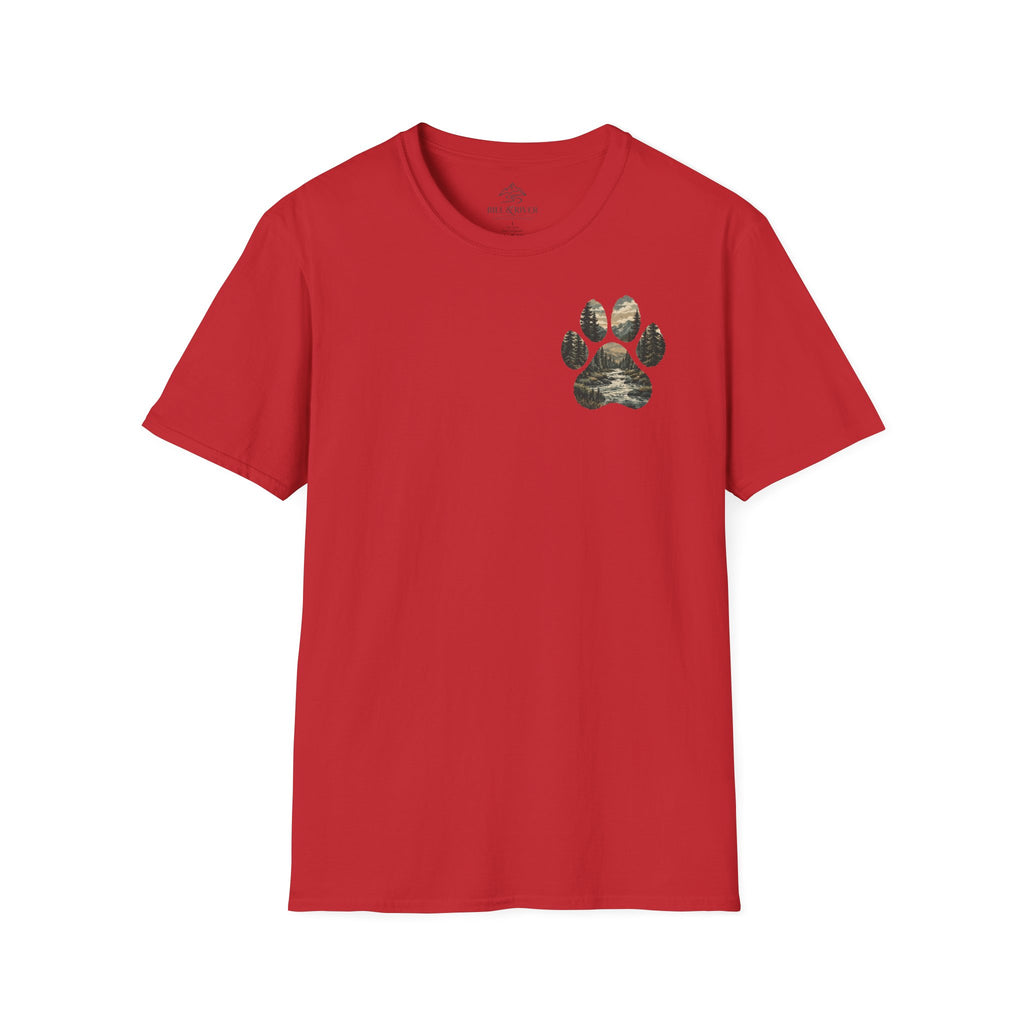 Dog Paw Pocket Tee — "My Best Friend Has Paws" Graphic T-Shirt