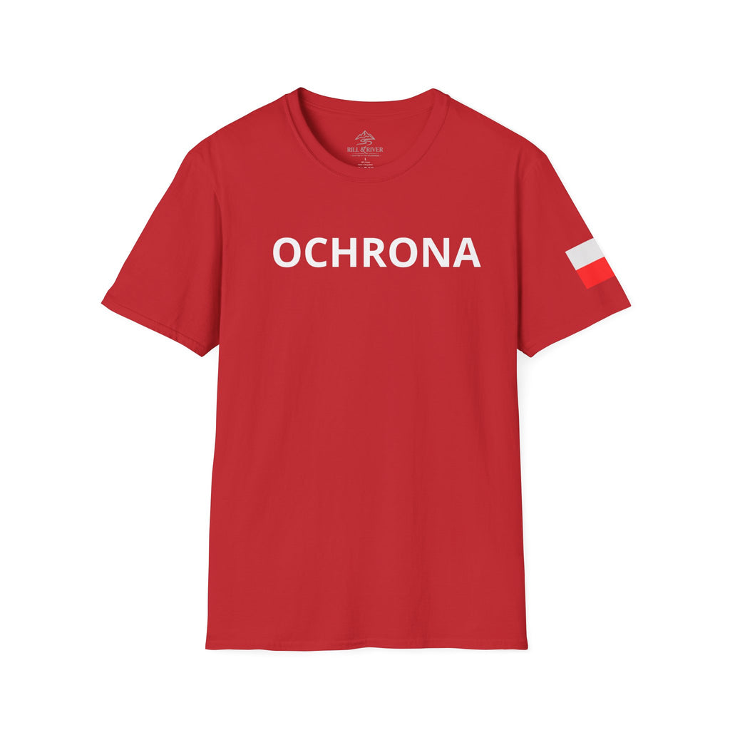 OCHRONA Security Tee – Polish Guard Logo Short Sleeve Shirt