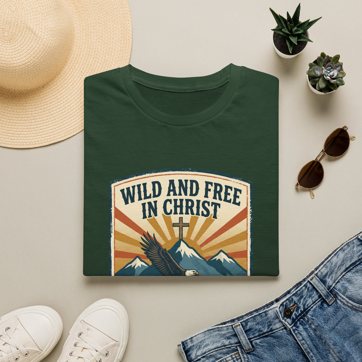 Koszulka Wild & Free in Christ