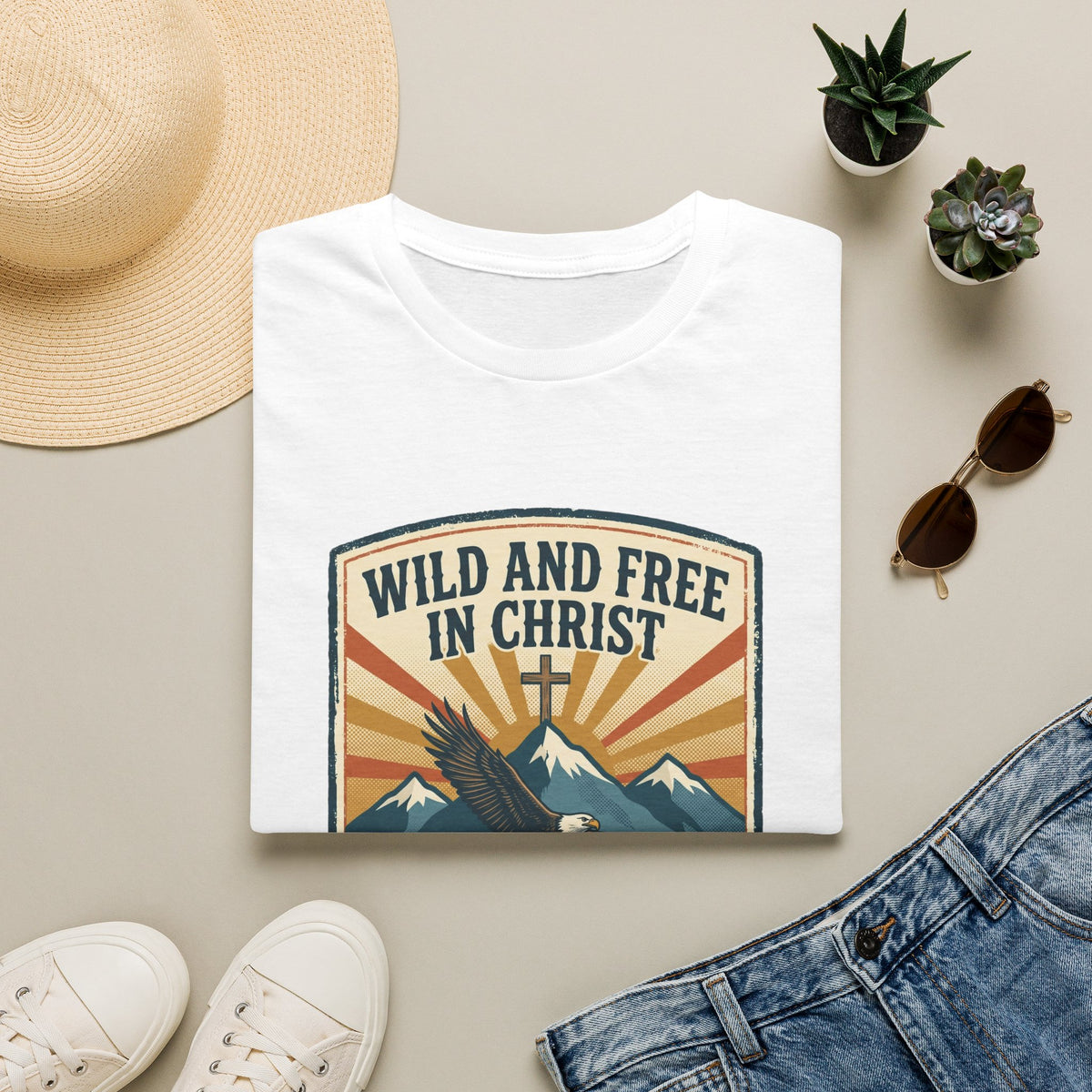 Koszulka Wild & Free in Christ