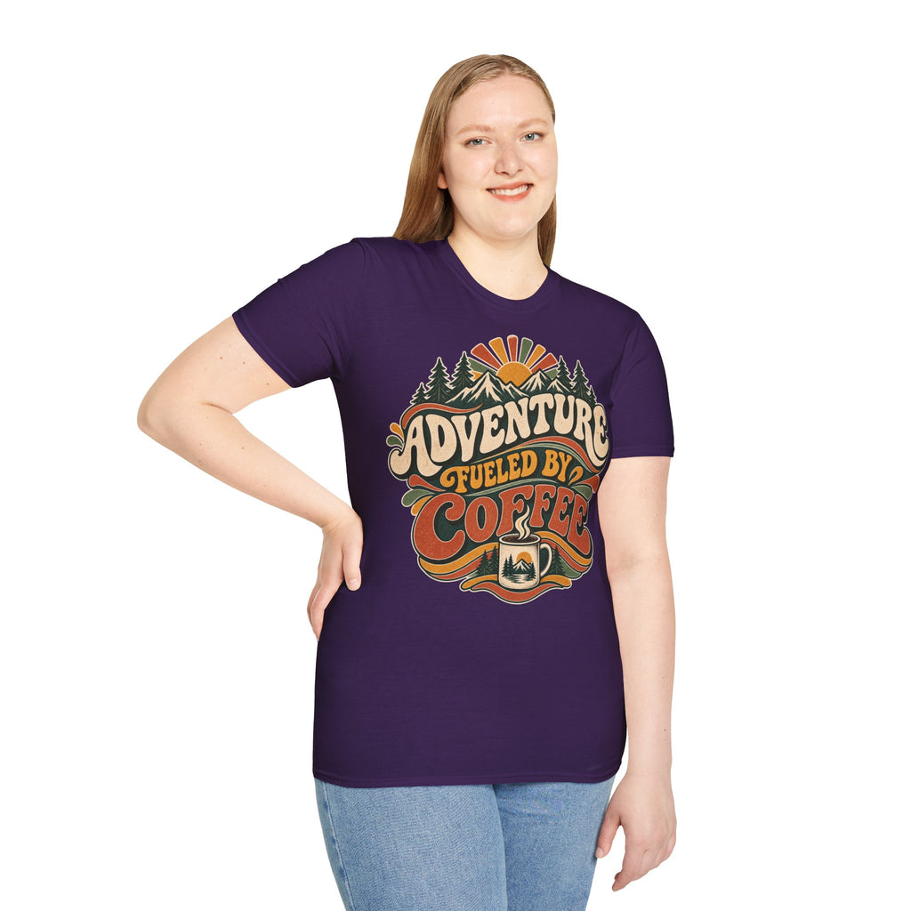 Adventure Fueled by Coffee T-Shirt