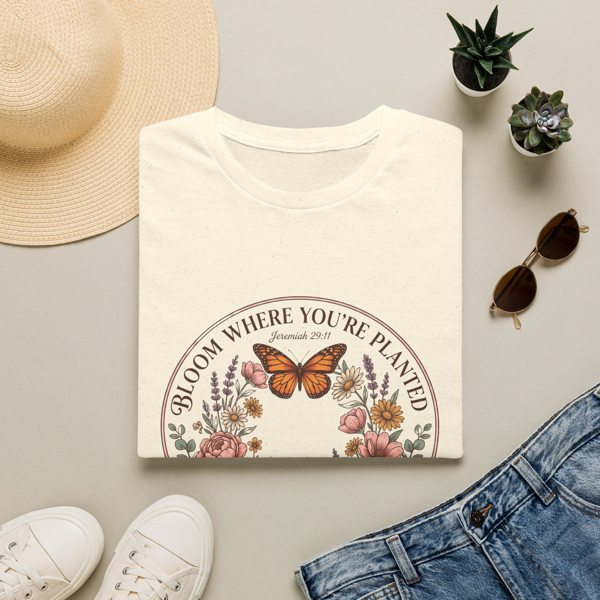 Koszulka Bloom Where You're Planted