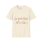 Sip, Wander, Repeat T-Shirt — Scenic Coffee & Mountain Travel Tee