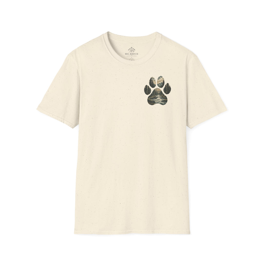 Dog Paw Pocket Tee — "My Best Friend Has Paws" Graphic T-Shirt