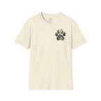 Dog Paw Pocket Tee — "My Best Friend Has Paws" Graphic T-Shirt