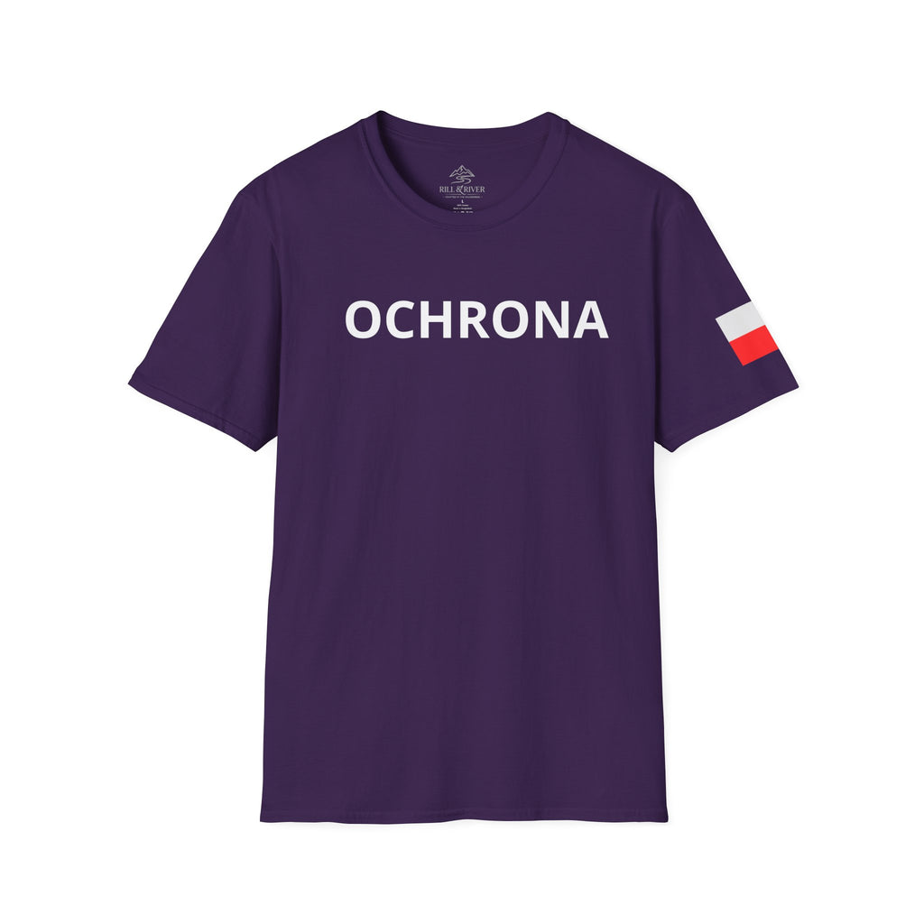 OCHRONA Security Tee – Polish Guard Logo Short Sleeve Shirt