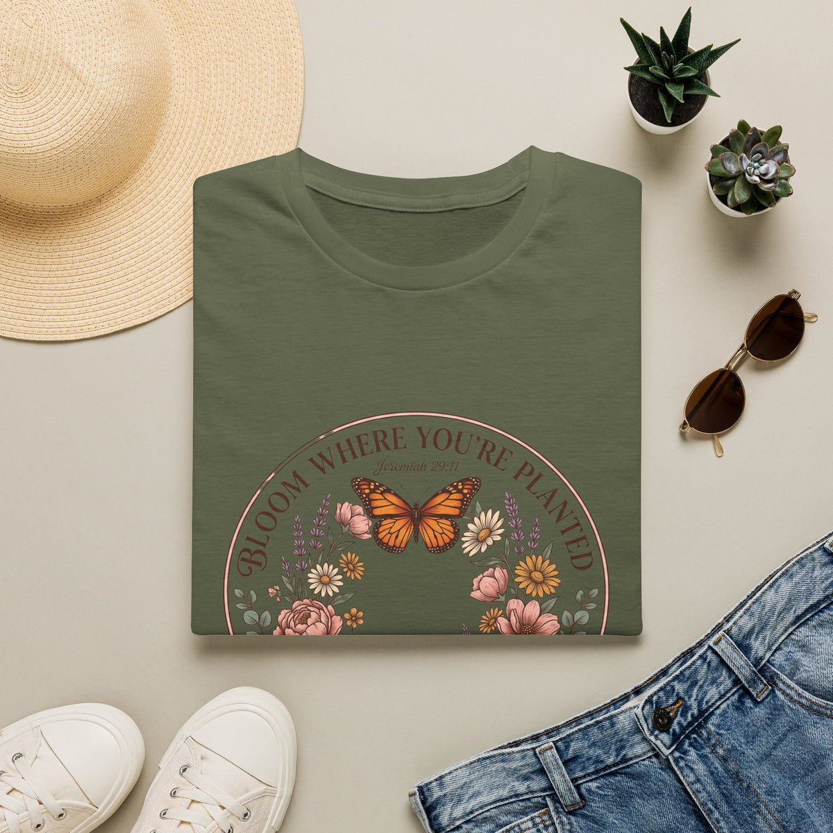 Koszulka Bloom Where You're Planted