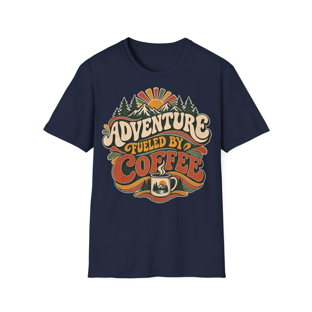Adventure Fueled by Coffee T-Shirt