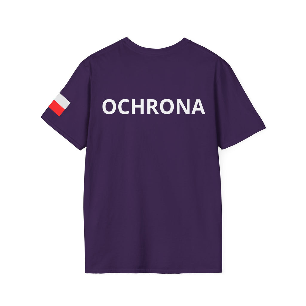 OCHRONA Security Tee – Polish Guard Logo Short Sleeve Shirt