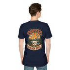 Coffee & Golden Hour T-Shirt — Fueled by Coffee Vintage Outdoor Graphic Tee
