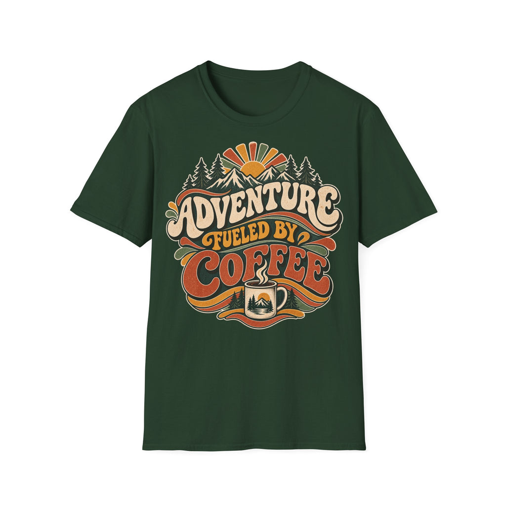 Adventure Fueled by Coffee T-Shirt