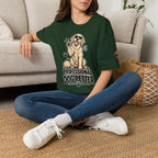 Professional Dog Petter T-Shirt — Cute Golden Retriever Paw Print Tee