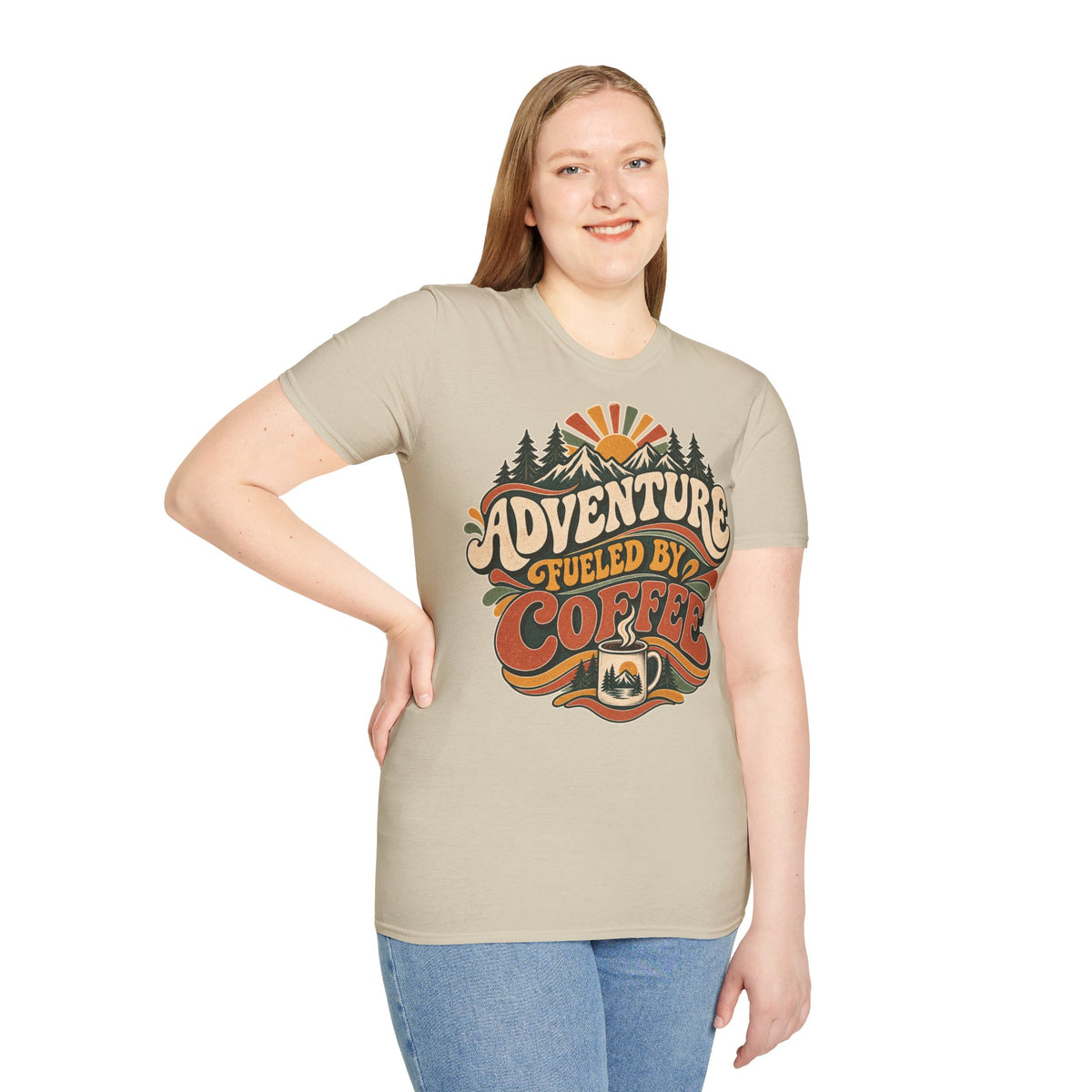 Adventure Fueled by Coffee T-Shirt