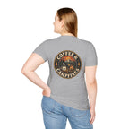 Coffee & Campfires T-Shirt — Vintage Outdoor Camping Graphic Tee