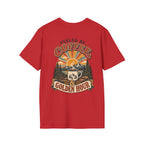 Coffee & Golden Hour T-Shirt — Fueled by Coffee Vintage Outdoor Graphic Tee