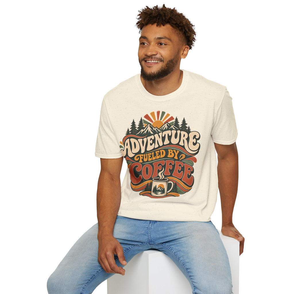 Adventure Fueled by Coffee T-Shirt