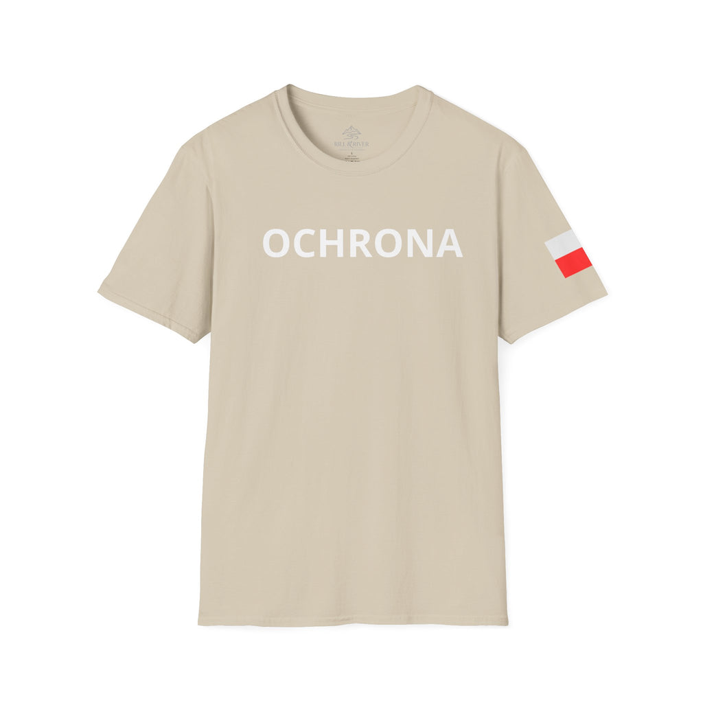 OCHRONA Security Tee – Polish Guard Logo Short Sleeve Shirt